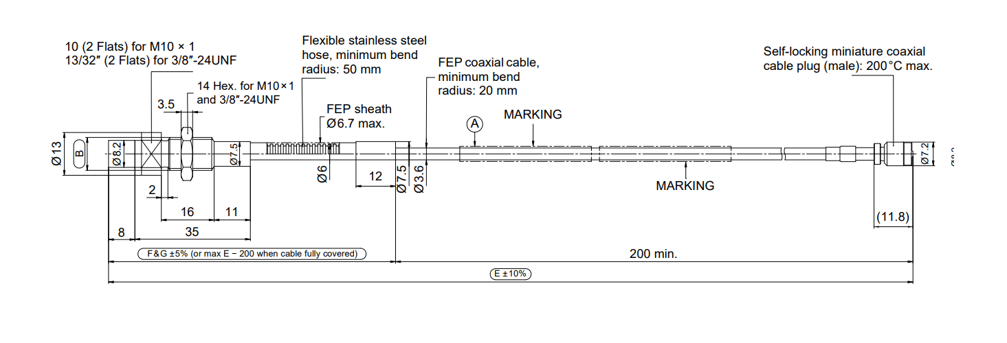 TQ412 111-412-000-013 A1-B1-E010-F0-G000-H05 Proximity Transducer