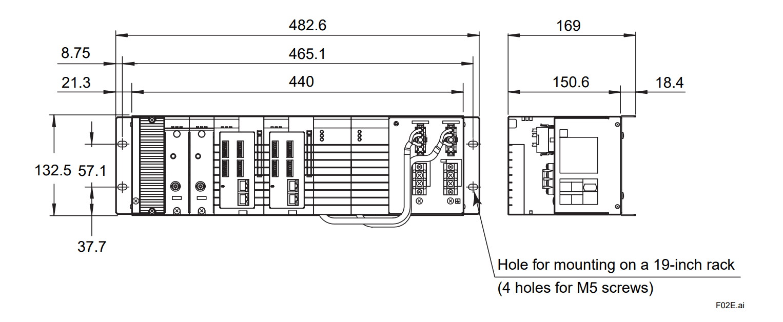 Yokogawa AVR10D-Q22021 Duplexed V Net Router