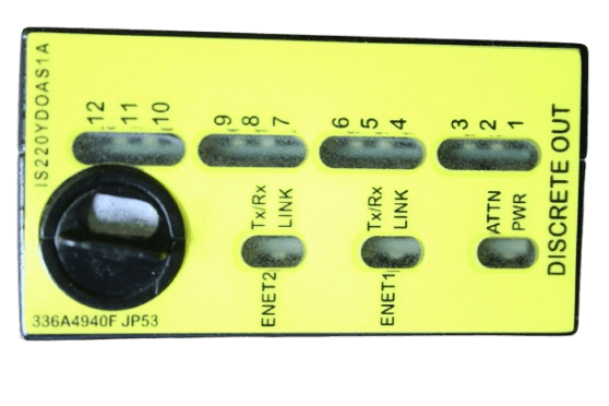 General Electric IS220YDOAS1A Discrete Output Pack