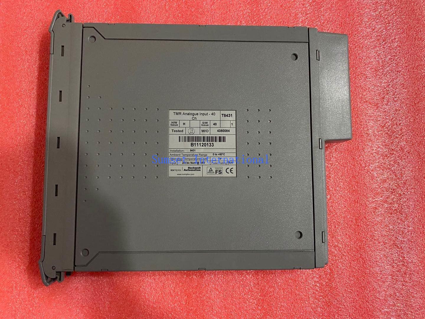 ICS Triplex T8431 Trusted TMR 24 Vdc Analog Input Module