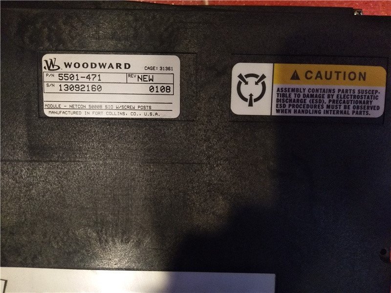 Woodward 5501-471 NetCon SIO Module