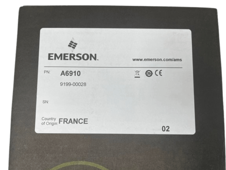 Emerson A6910 Configuration Kit