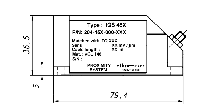 Vibro-Meter IQS453 204-453-000-021 Signal Conditioner