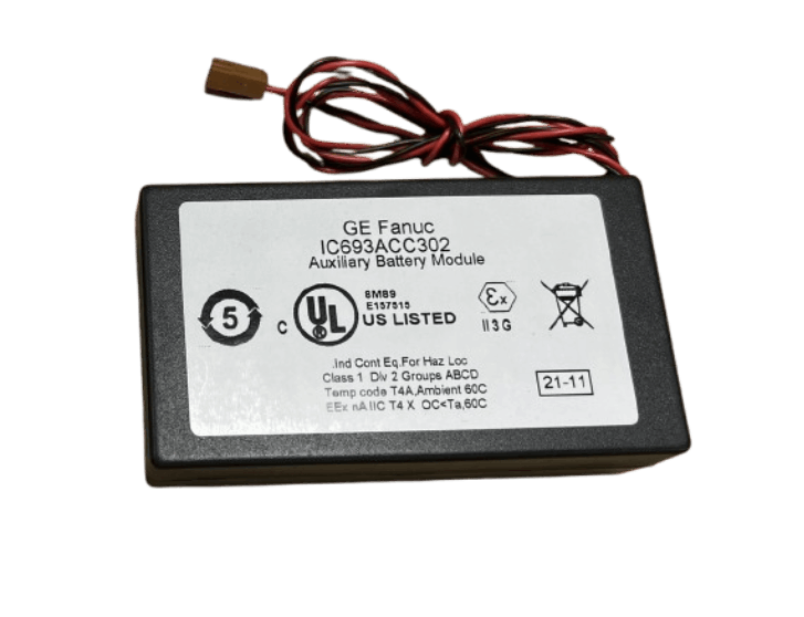 General Electric IC695ACC302 Auxiliary Smart Battery Module