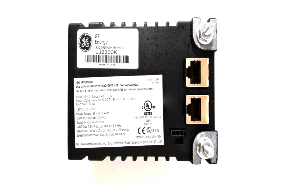 General Electric IS220PSVOH1B Servo Control Module