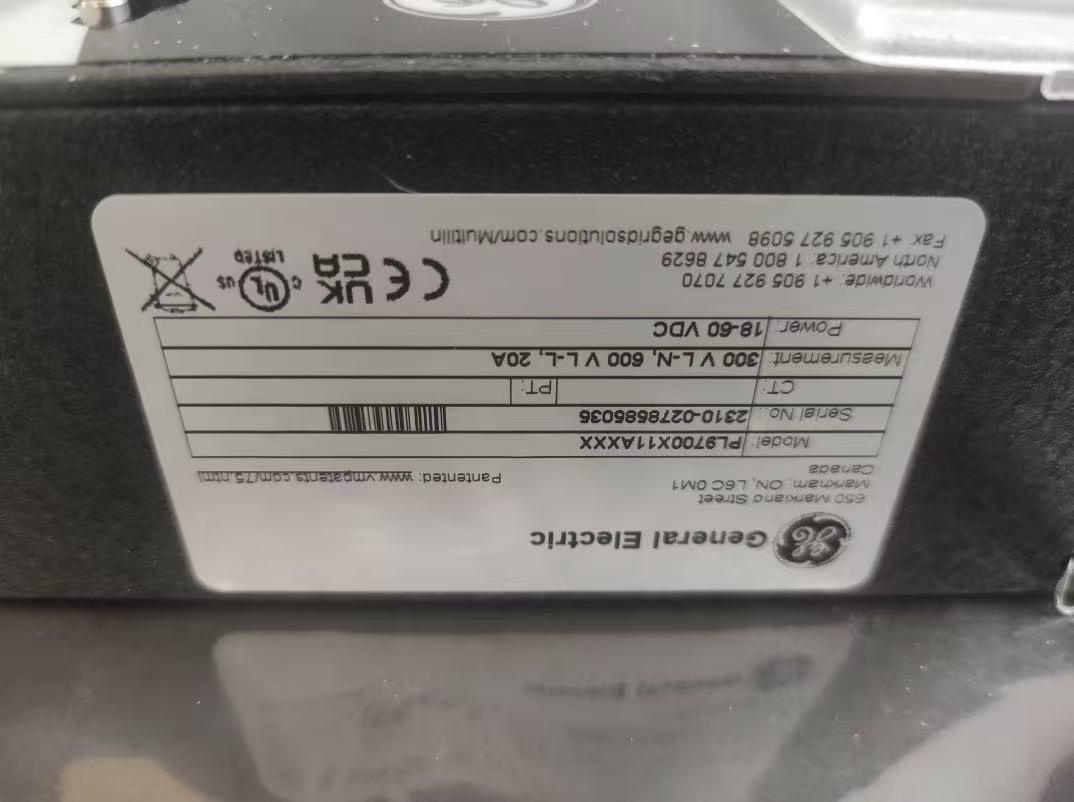 General Electric Multilin EPM 9700 PL9700X11AXXX Power Quality Meter