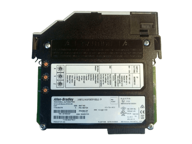 Allen-Bradley 1756-EN2TR ControlLogix Ethernet Dual Port Interface Module