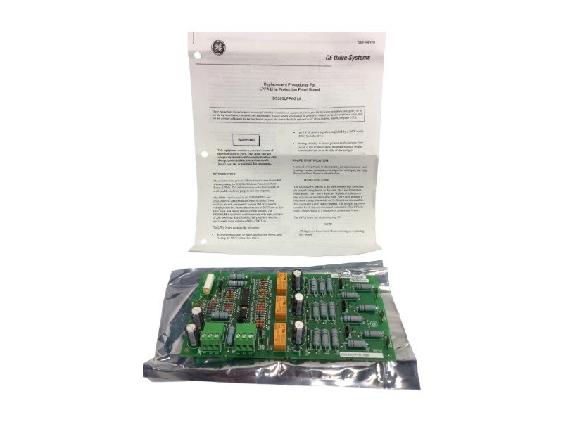 General Electric DS200LPPAG1A Line Protection Board