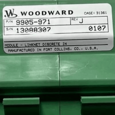 Woodward 9905-971 16-Ch Discrete Input Module
