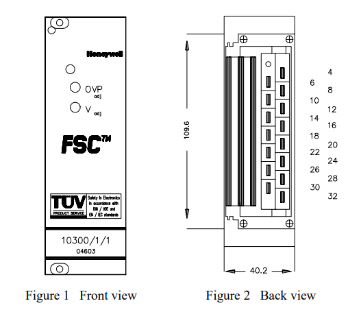 Honeywell 10300/1/1 24 Vdc to 5 Vdc/12 A converter