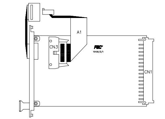 Honeywell 10100/2/1 Horizontal Bus Driver (HBD) Module