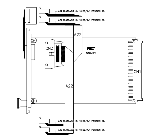 Honeywell 10100/2/1 Horizontal Bus Driver (HBD) Module
