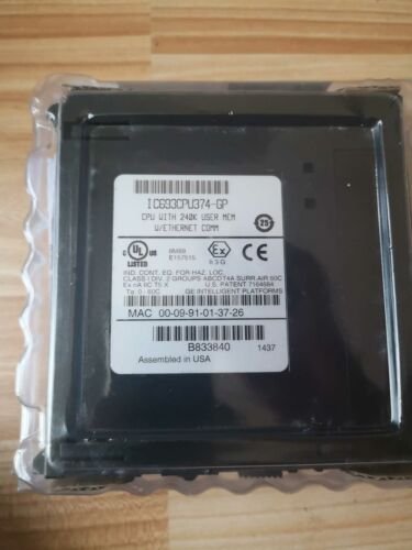 GE FANUC IC693CPU374-GP IC693CPU374GP CPU: A Powerful and Versatile 32-Bit PLC Module