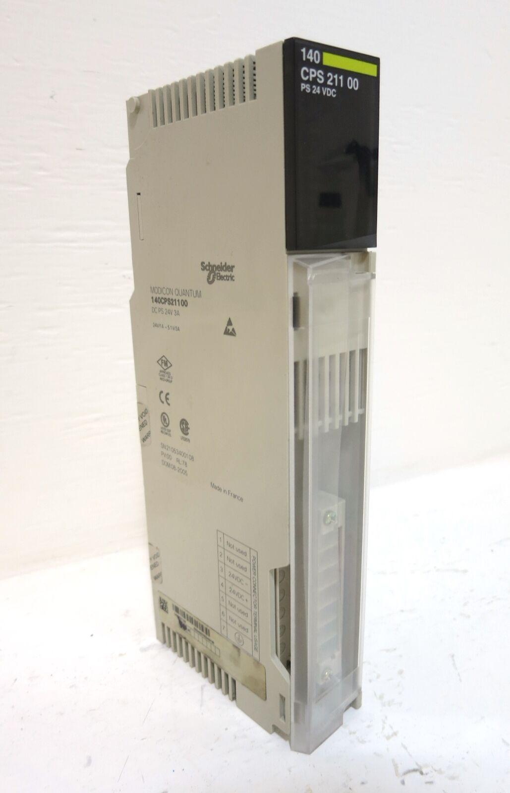 Schneider 140CPS21100 24 VDC Power Supply Module