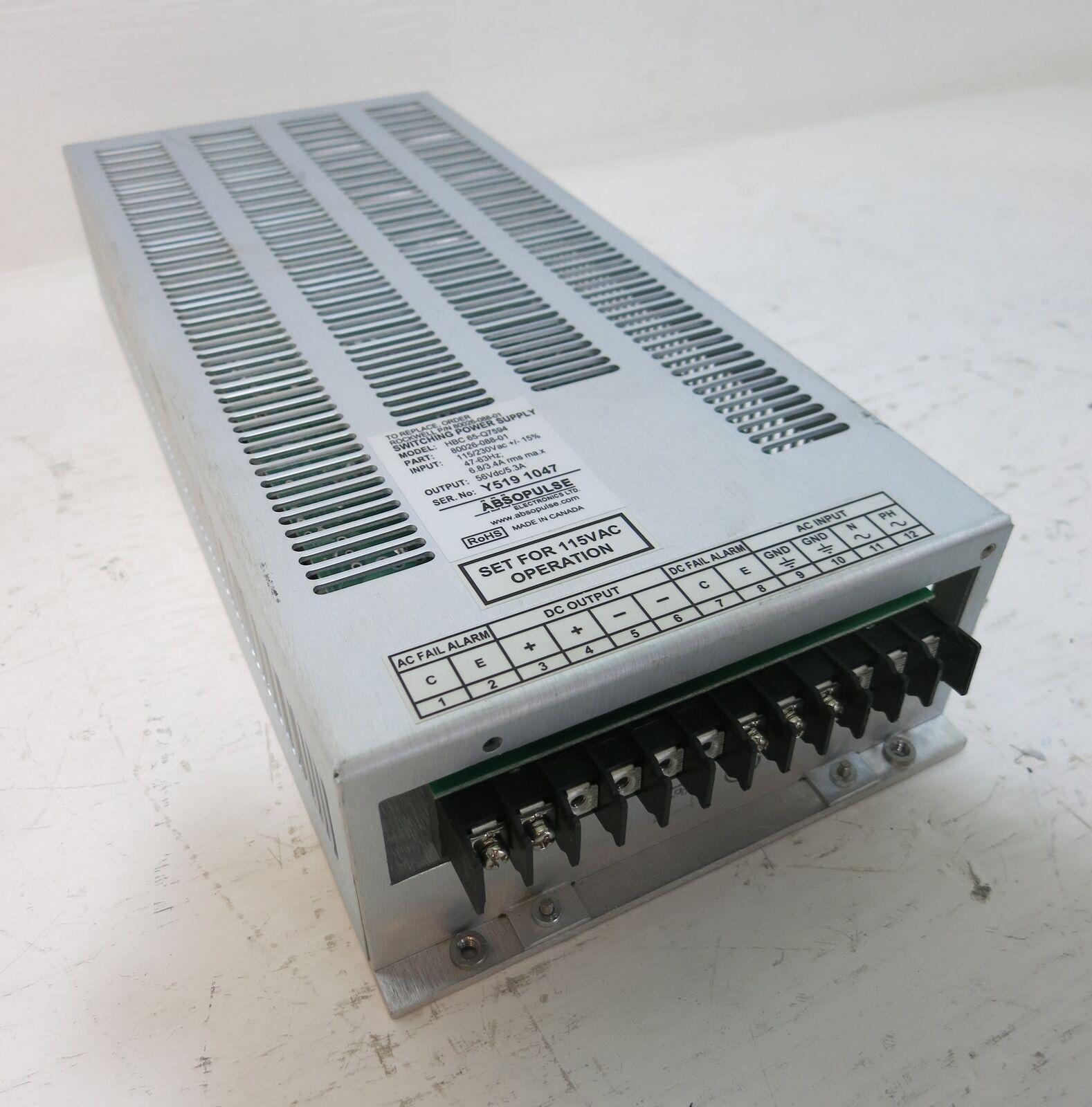 Allen-Bradley 80026-088-01 AC/DC Power Supply