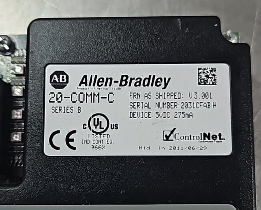 Allen-Bradley 20-COMM-C ControlNet communication adapter