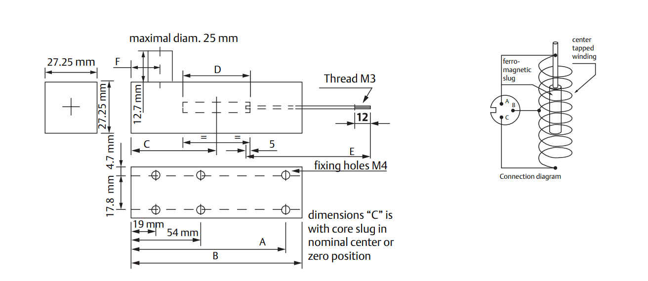 Emerson EPRO PR9350/02 Inductive Sensor (LVDT Sensor)