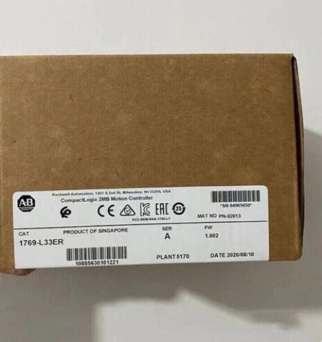 Allen-Bradley 1769-L33ER CompactLogix 2 MB ENet Controller