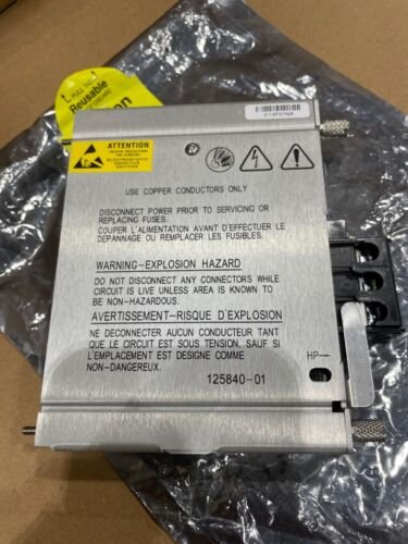 Bently Nevada 125840-01 3500/15 Power Supply I/O Module PLC Module