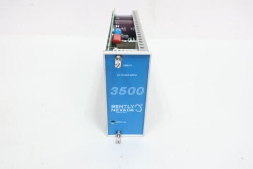 Bently Nevada 3500/15 127610-01 Ac Power Supply Module PLC Module