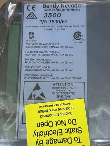 Bently Nevada 133819-02 Non-isolated Temperature Module