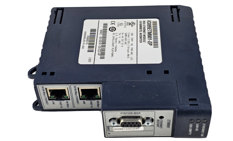 GE IC695ETM001 Ethernet Module