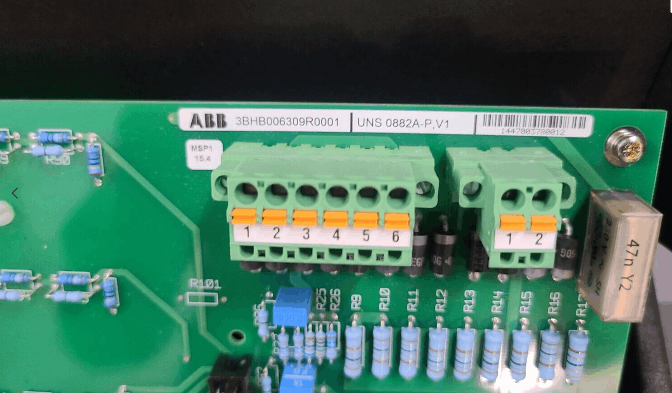 ABB 3BHB006309R0001 UNS0882A-P,V1 Power Signal Interface