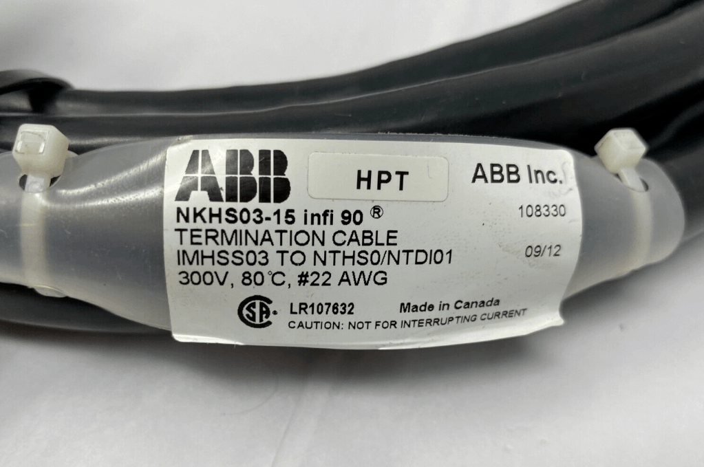 ABB NKHS03-15 Hydraulic Servo Cable