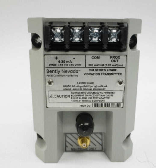 Bently Nevada 990-08-XX-03-00 2-Wire Vibration Transmitter