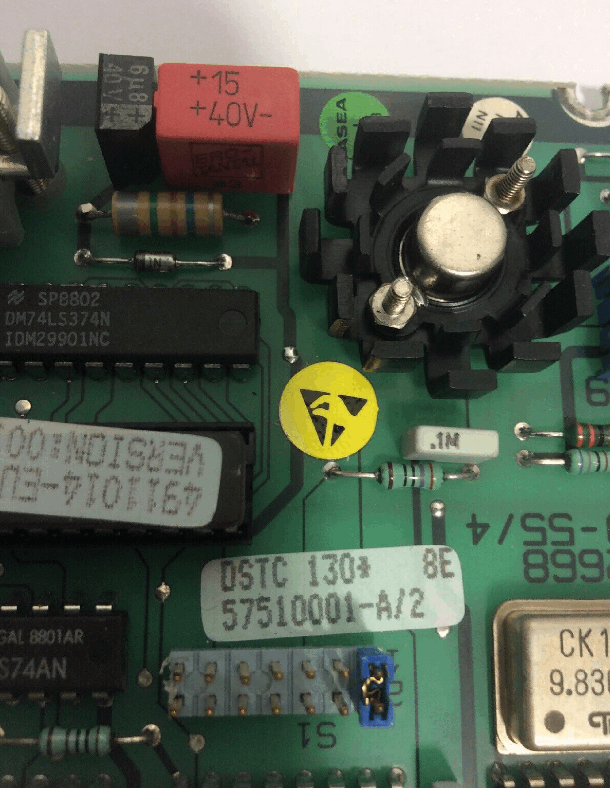 ABB DSTC130 57510001-A/2 Circuit board
