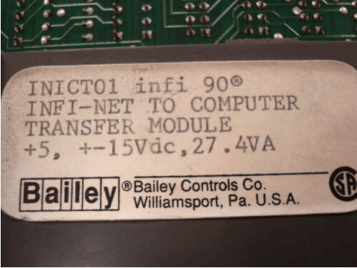 ABB INICT01 Computer Transfer Module