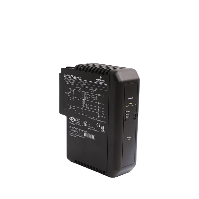 Emerson KJ3243X1-BB1 Series 2 Plus Profibus DP Card
