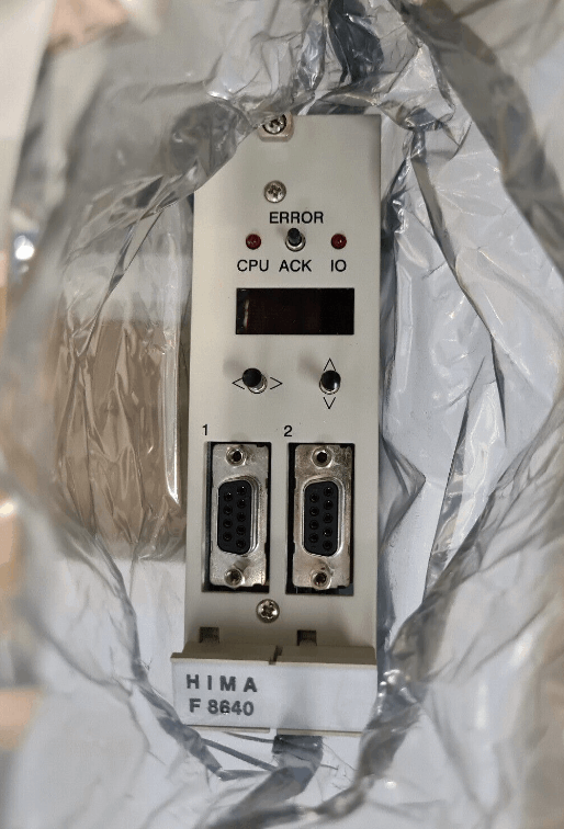 Hima F8640 CPU Module