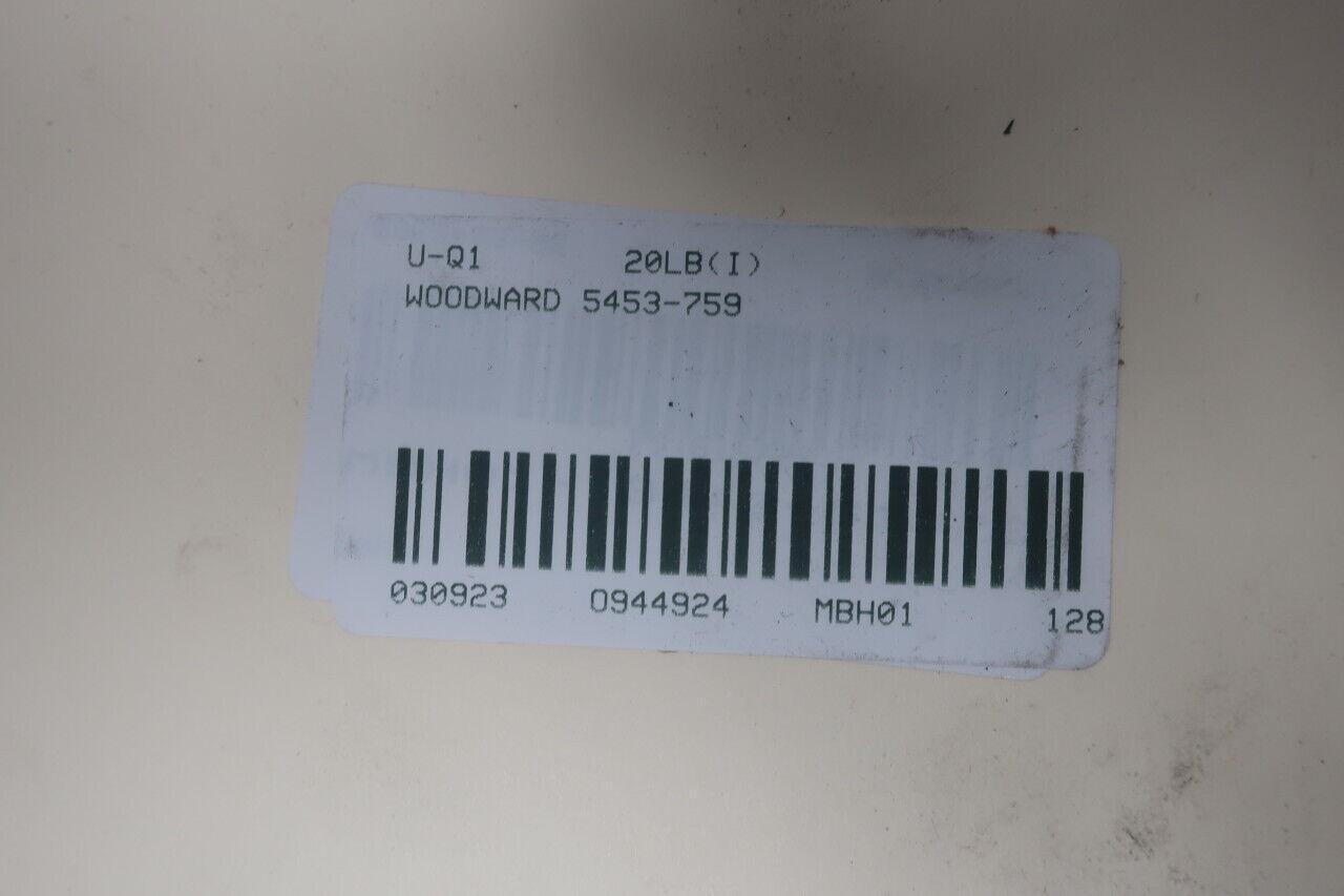 Woodward 5453-759 Micronet Plus Chassis