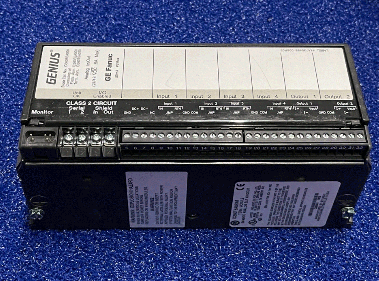 GE IC660BRD020 Analog Block Electrical Module