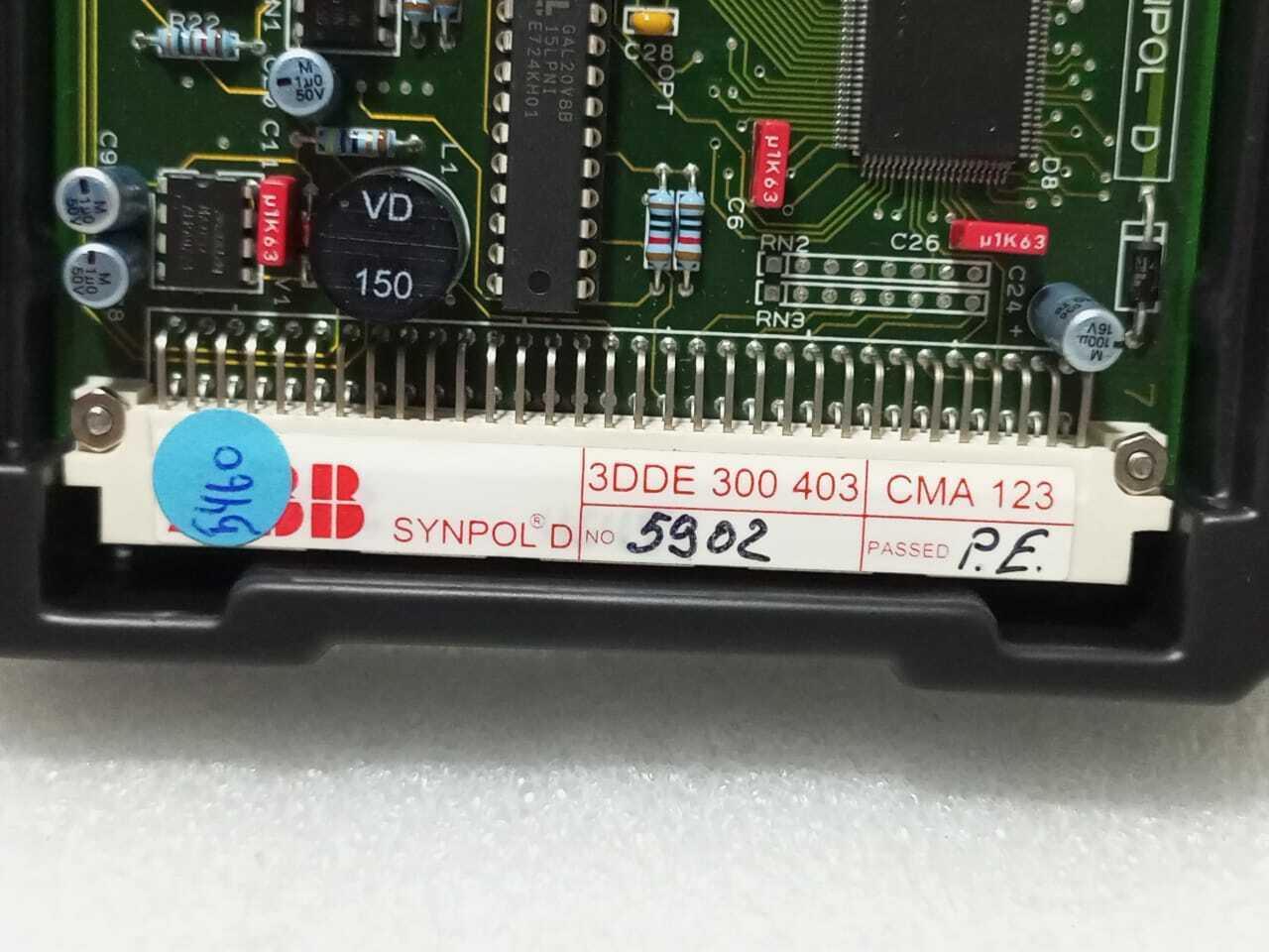 ABB 3DDE 300 403 CMA123 Contactors Module