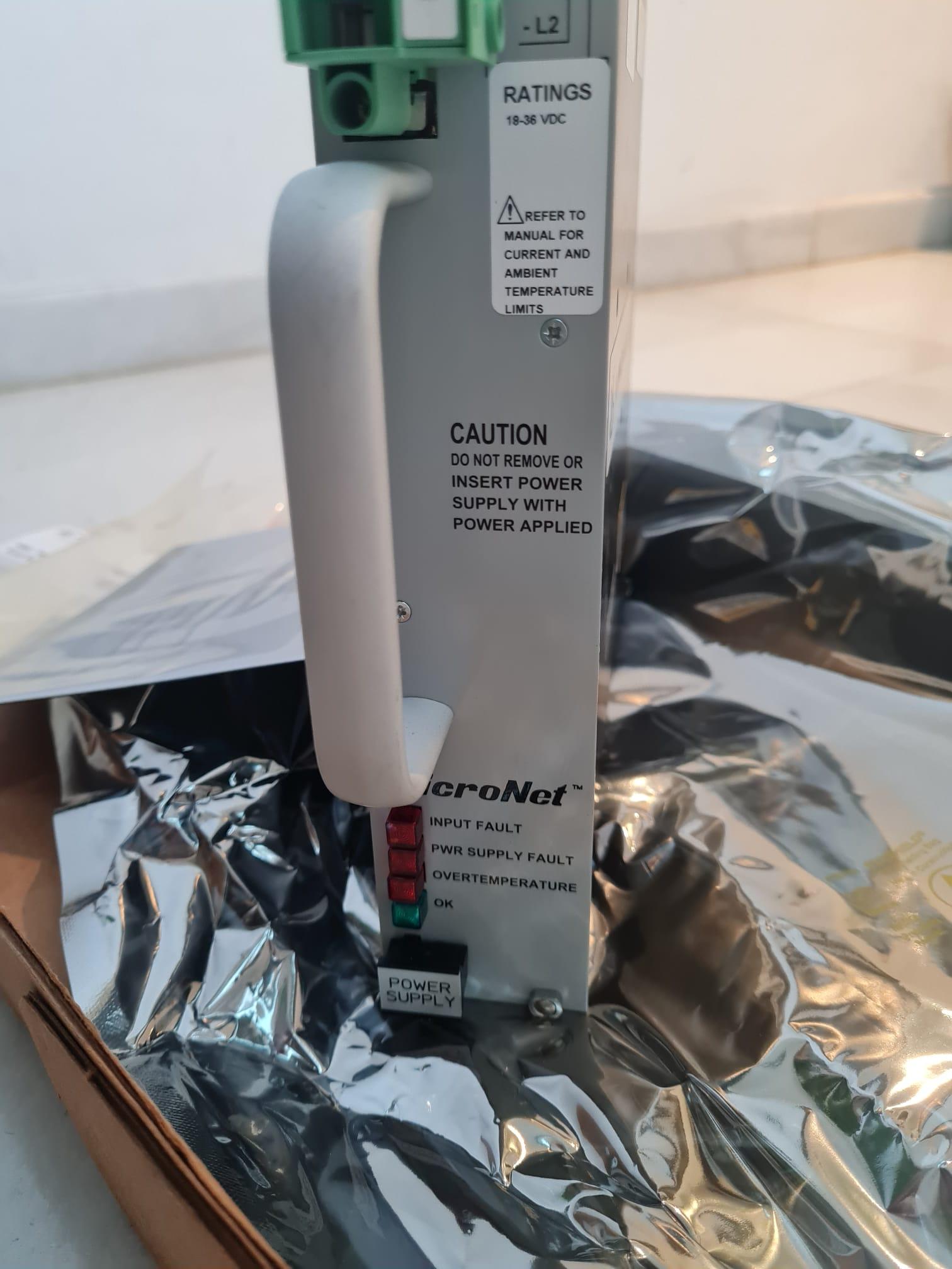 Woodward 5466-1000 MicroNet Plus Power Supply Module