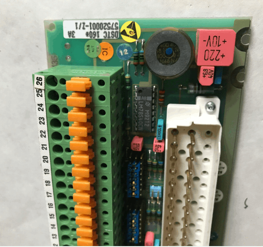 ABB DSTC160 57520001-Z/1 Termination Module