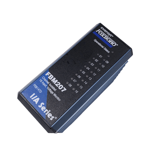 Foxboro FBM207 Channel Isolated 16 DIN Voltage Monitor