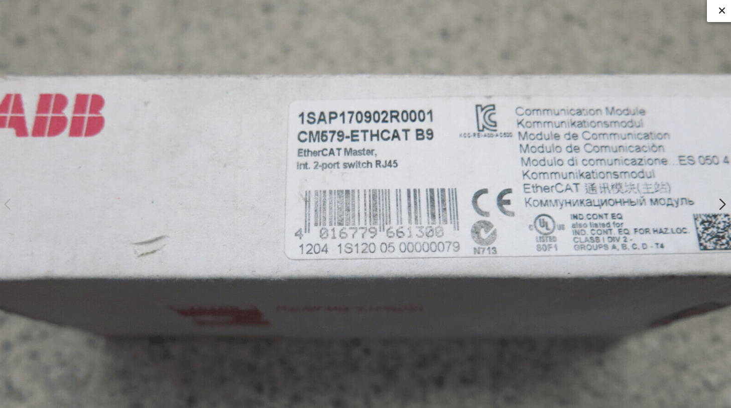 ABB CM579-ETHCAT Communication Module
