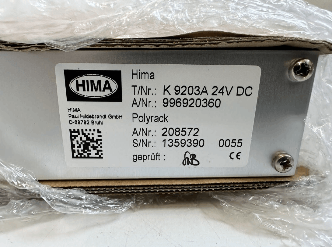 Hima K 9203A K9203A Rack Fan