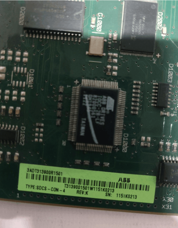 ABB SDCS-CON-4-COAT-ROHS  CONTROL BOARD