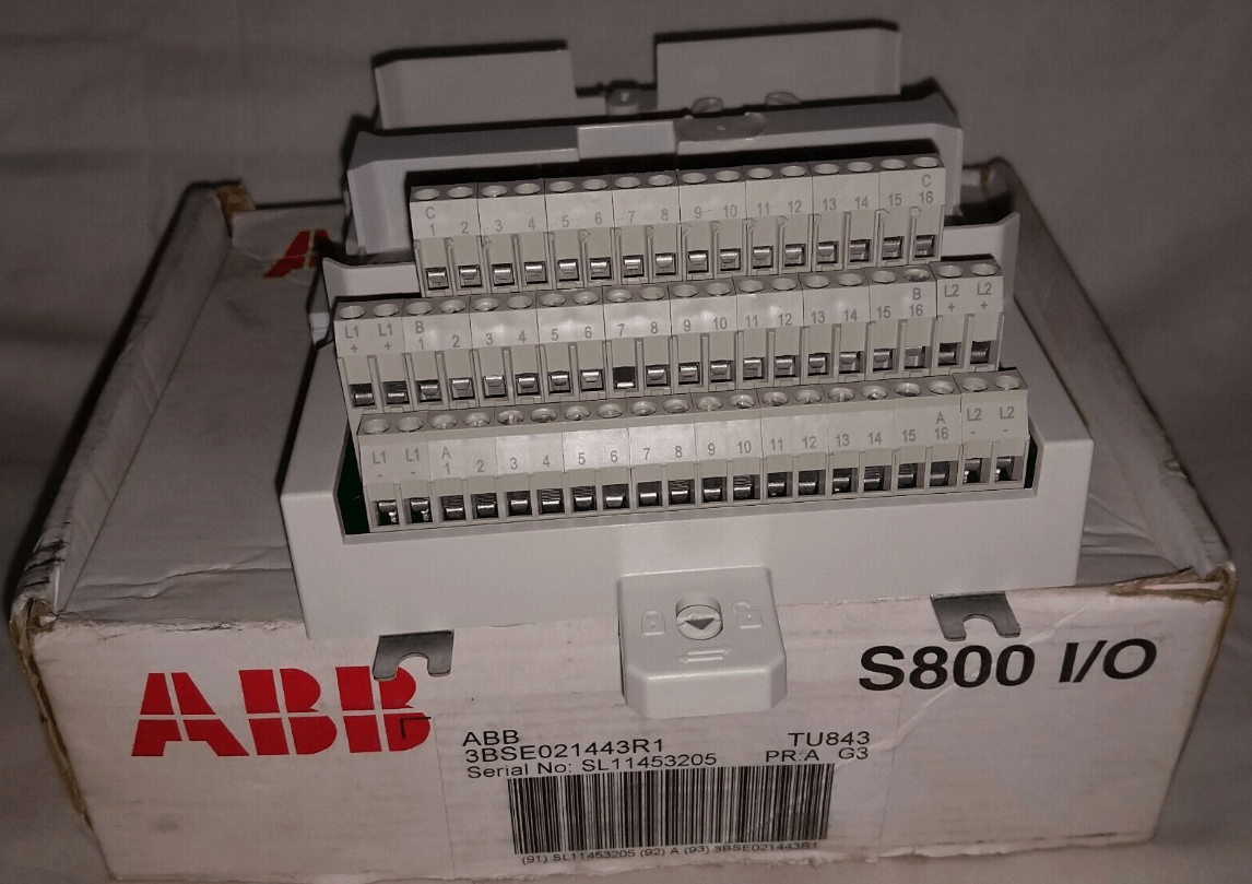 ABB TU843 PLC Module for Advanced Control and Monitoring