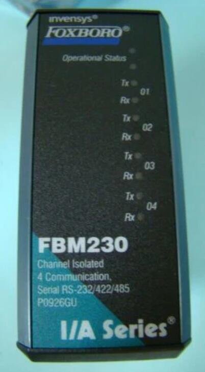 Foxboro FBM230 P0926GU Four-port Serial communication Module