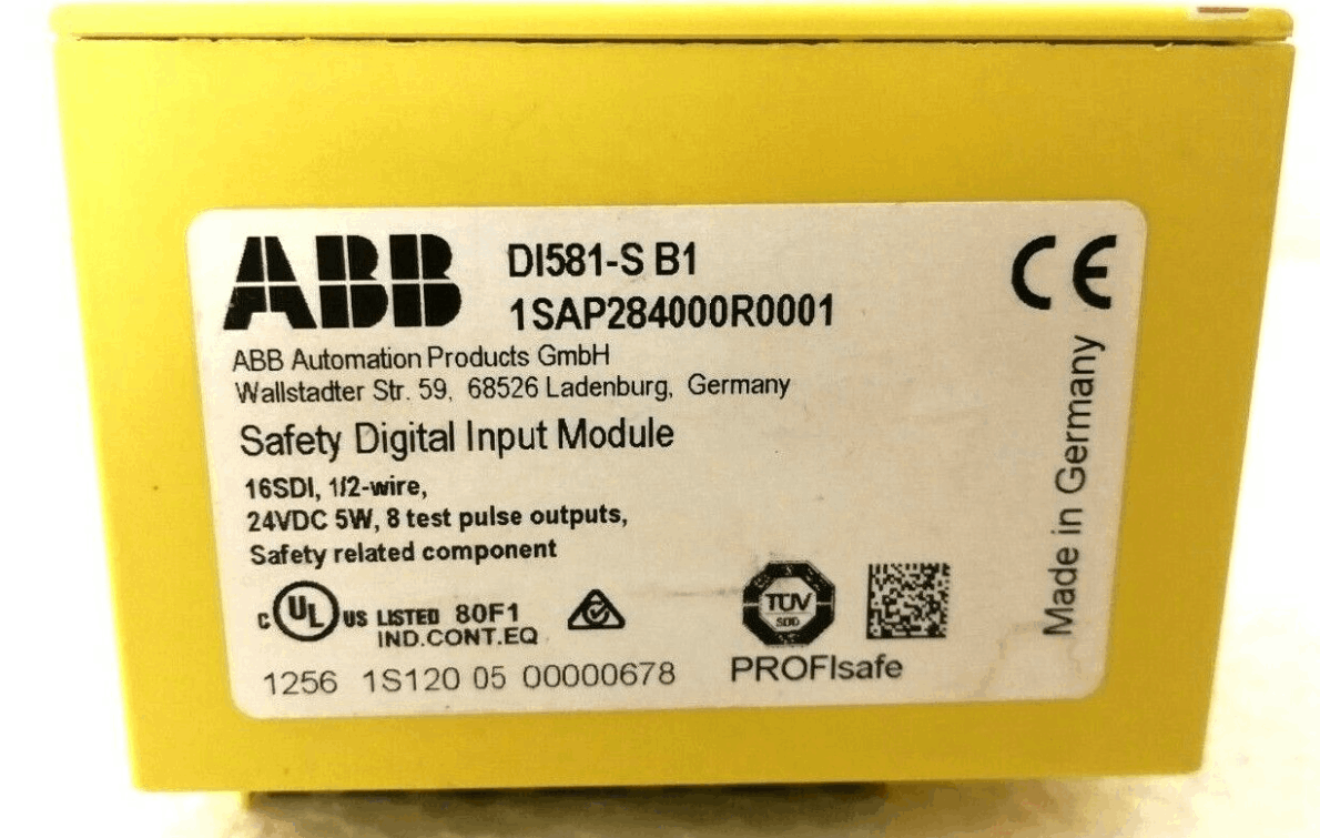 ABB DI581-S 1SAP284000R0001 Digital Input Module