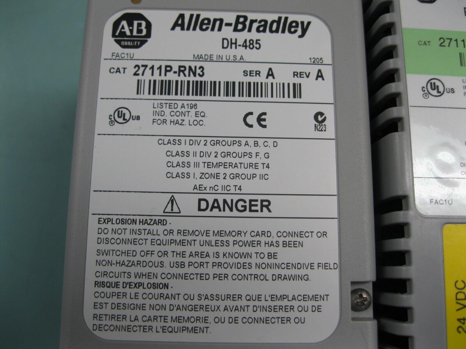 Allen-Bradley 2711P-T6C20D PanelView Plus 600