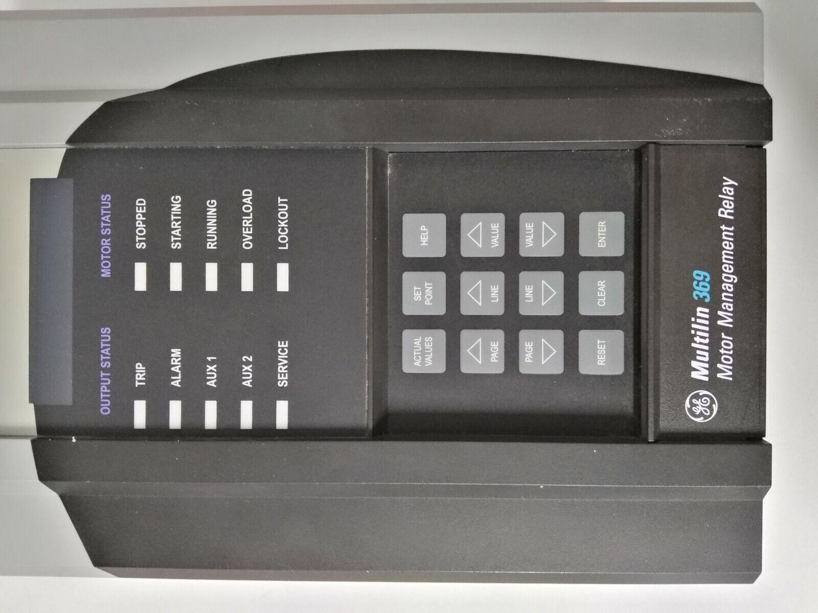 GE FANUC PROTECTION RELAY 369-HI-R-M-0-0-0-E Module