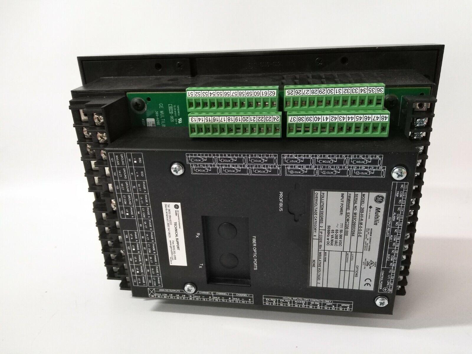 GE FANUC PROTECTION RELAY 369-HI-R-M-0-0-0-E Module