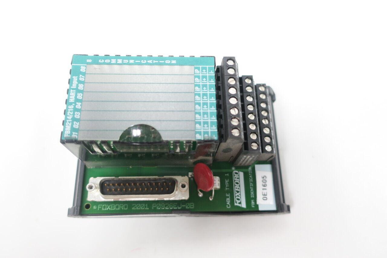 Foxboro FBM216 HART Communication Redundant Input Interface Module