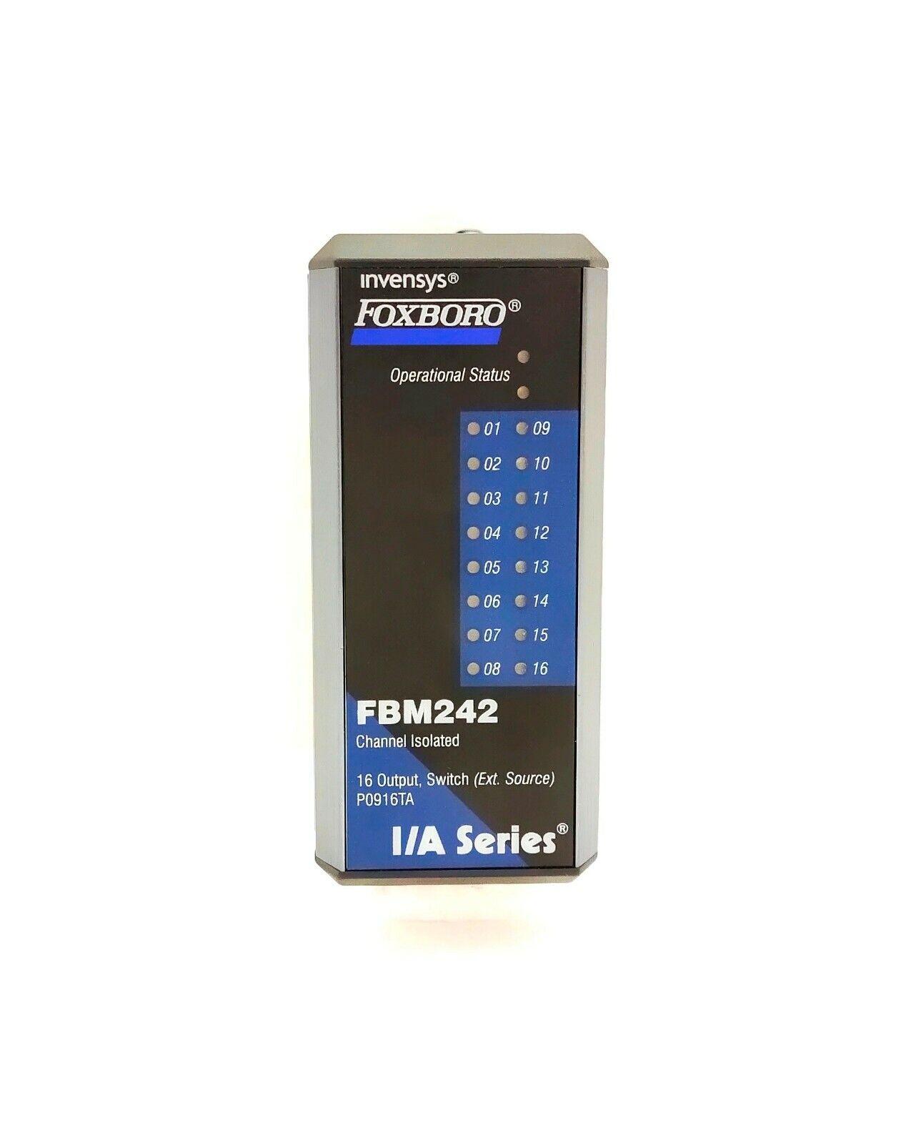 Foxboro FBM242 P0916TA Channel Isolated External Source DO